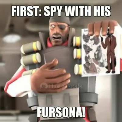 Demoman discovers scout on his computer