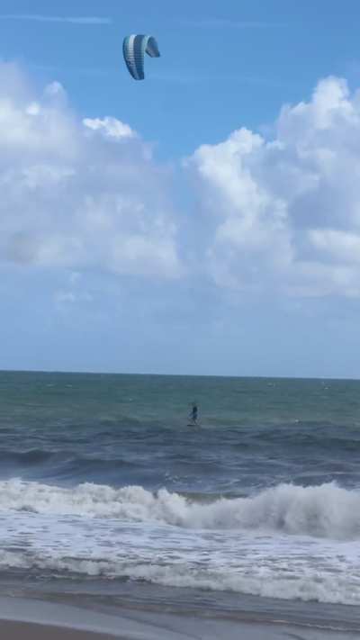 Beautiful day at the beach in fort Lauderdale