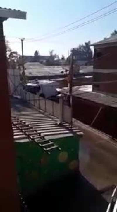 Idiot taunts coronavirus sanitation crew in Chile