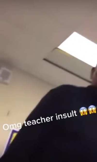 Teacher goes crazy 😅😂