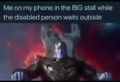 you can hear his screams