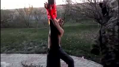 Ukrainian drug dealer is beaten