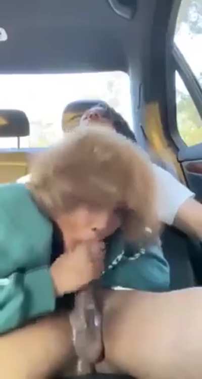 In The Car Slurping 🤤