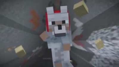 Chad Maguire saves his wolf. (Credit to Eugened)