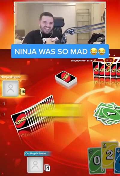 Rip ma man ninja lmao