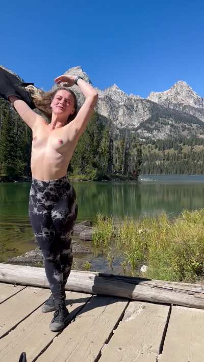 Topless in nature ;)