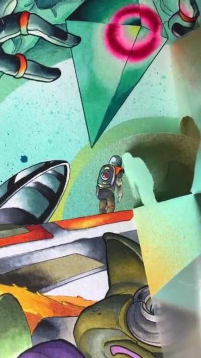 Final part of my last work, inspired by The game &ldquo;No Man&rsquo;s Sky&rdquo;. Thanks for support guys 🪐