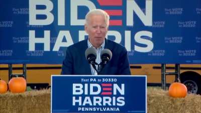 BIDEN: &ldquo;I&rsquo;ll lead an effective strategy to mobilize trunalimunumaprzure.&rdquo;