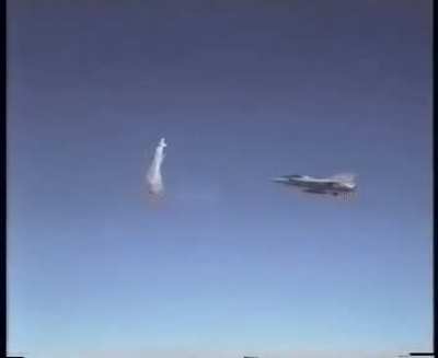 A Saab Draken demonstrates the Cobra Maneuver&hellip;