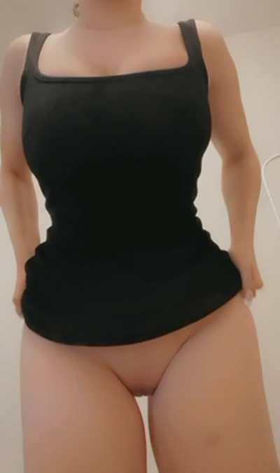 Pulling clothes off my hips and DDDs is always a struggle