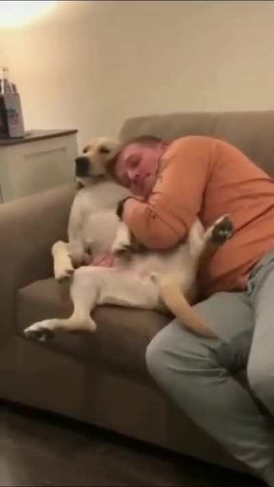 His eyes say's it all
