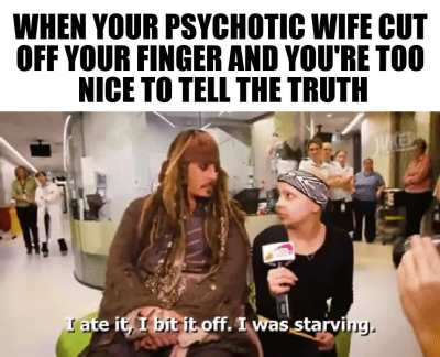 Even with a hook hand he'd be the good guy in this story