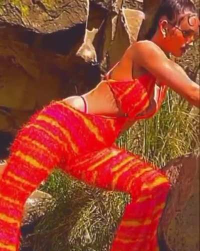 BTS from the Pink Lemonade shoot