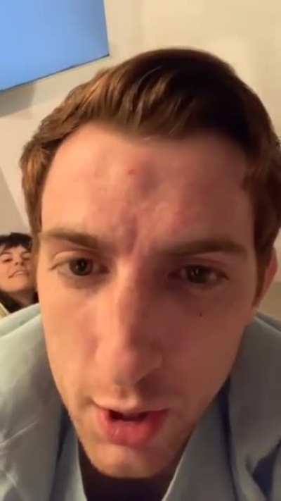 My buddy getting his ass waxed