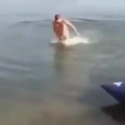 just going for a swim