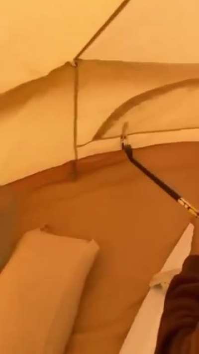 The joys of camping