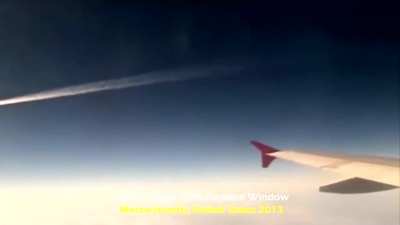 UFO FlyBy (Passenger Reaction)
