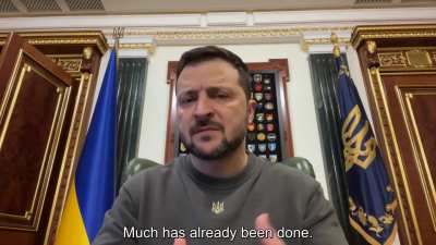 "Everyone in the EU needs to see how serious Ukraine is, how clearly we are doing what is required." - President Zelenskyy's address, 22nd November 2023