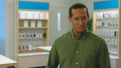 Milana in the new ATT commercial "Making History"