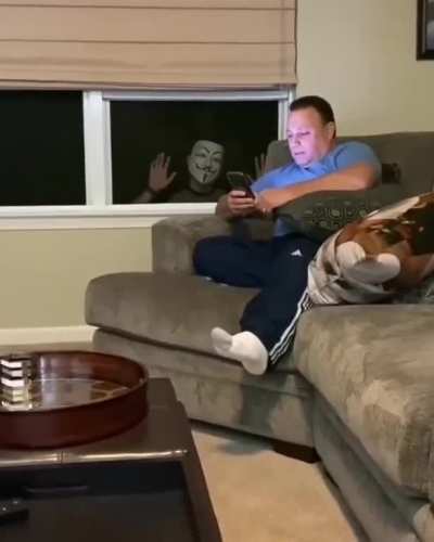 Phone went flying
