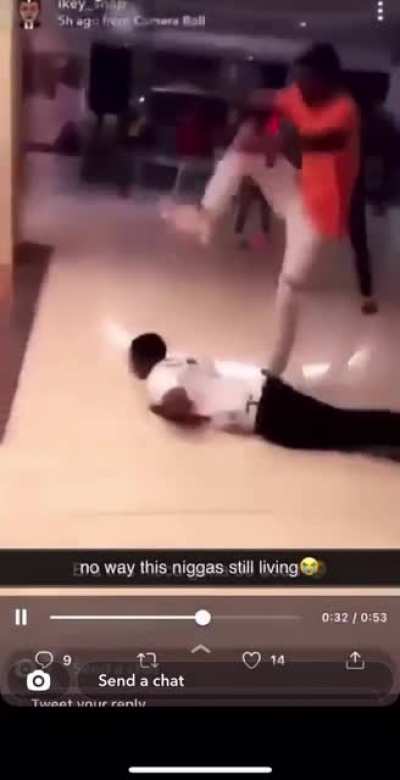 Mall fight curb stomps