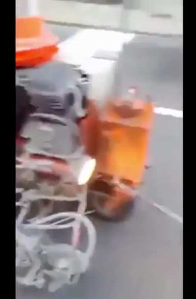 The fastest street painter in the west..