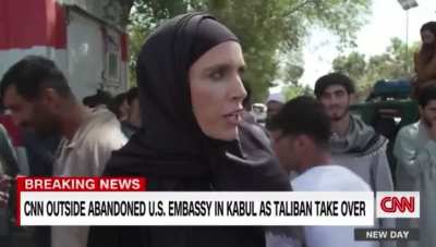 CNN reporter on the Taliban takeover in Afghanistan: &ldquo;They&rsquo;re just chanting &lsquo;Death to America,&rsquo; but they seem friendly at the same time.&rdquo;