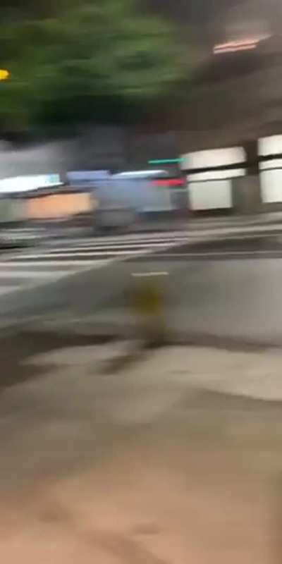 Sneaky public blowjob