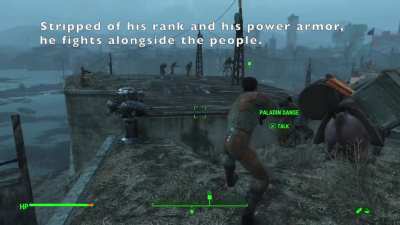 A glitch gave Danse the heroic ending he deserved