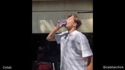How to drink soda 101