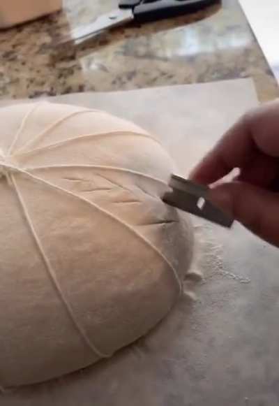 Pumpkin sourdough found online