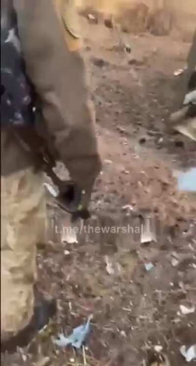 MRAP Mastiff took a direct hit. Crew safe. Thank you 🇬🇧
