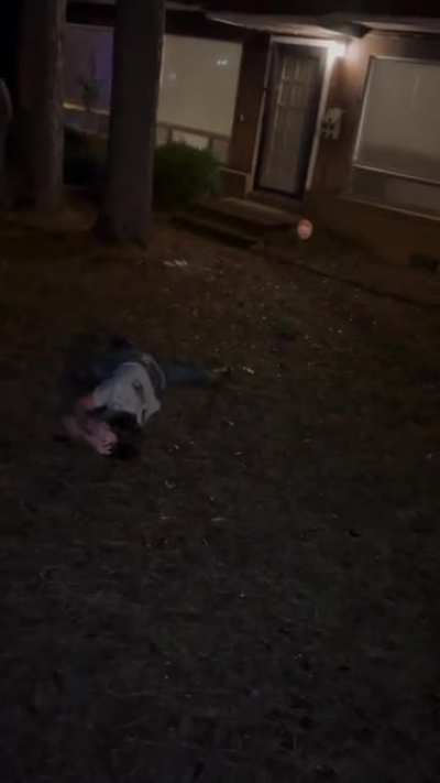 I believe he was shocked that he hit him so hard 😂 (OC)