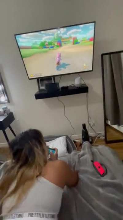 I still came in first place even while my roommate was pounding me out