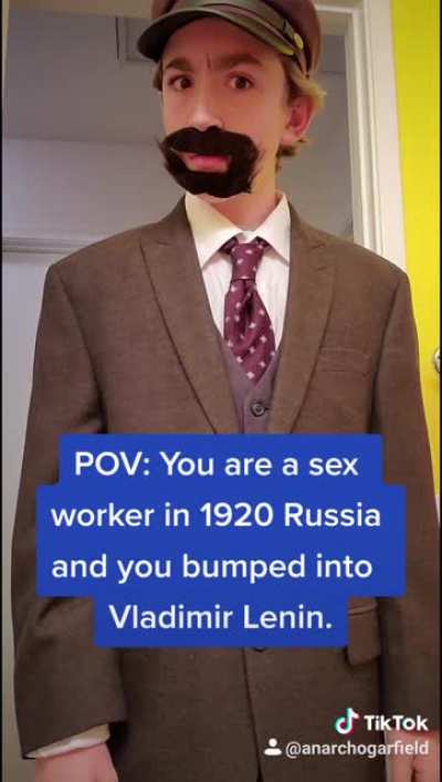 POV: You're a sex worker in Russia in 1920