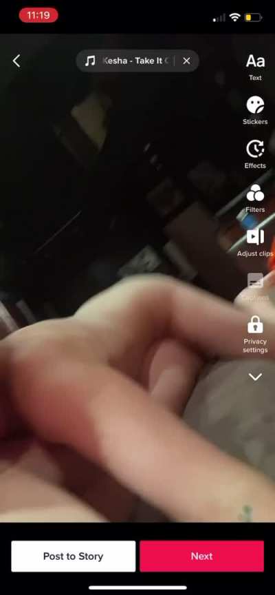 Tiktok after dark