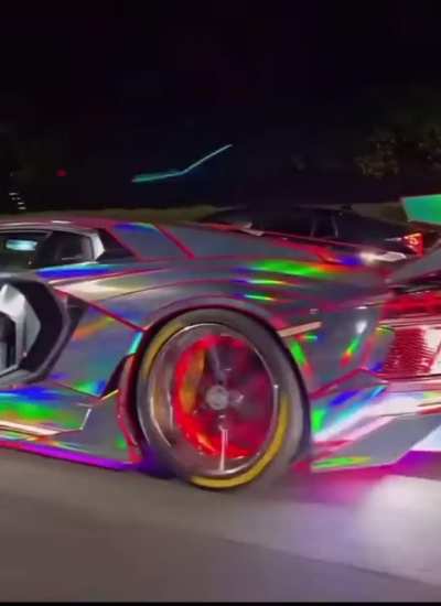 This is the most "main character" vehicle I've ever seen