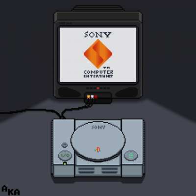 PSX pixel art