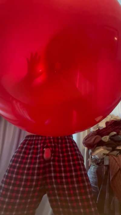 When I feel the tight latex in my hands and on my cock, I have to moan, throb and cum handsfree!