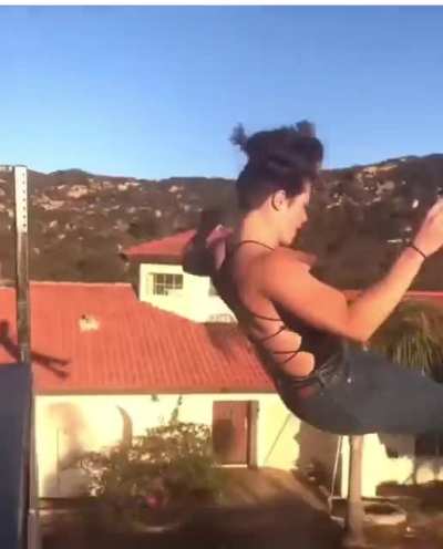 I&rsquo;m an expert trampolinist
