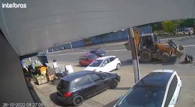 WCGW while trying to hitch a ride on a bulldozer
