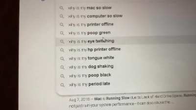 School laptop blurs text when moving mouse. I tried restarting it but the screen still blurs text.
