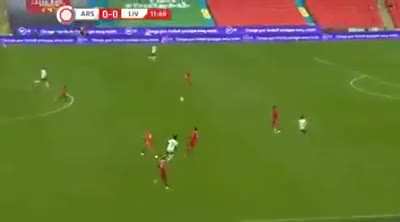 Amazing Audbameyang goal in community shield final🔥