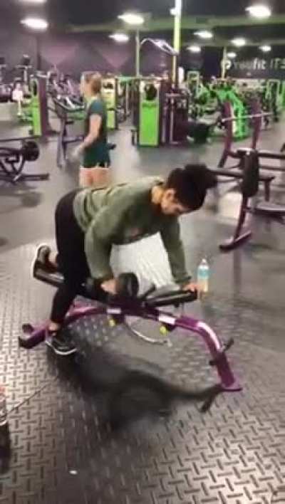 Dedicated effort to get fit and she succeeded
