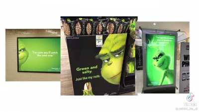 "Green and salty, just like my nuts"