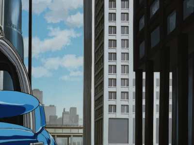 *parks stylishly*