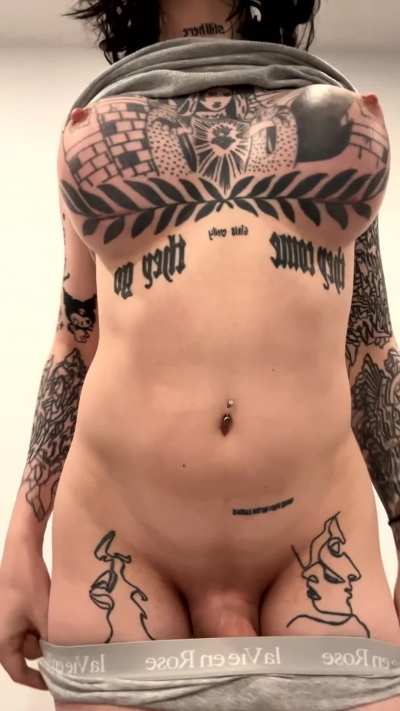 what do you like better? my cock or tits ? ☺️