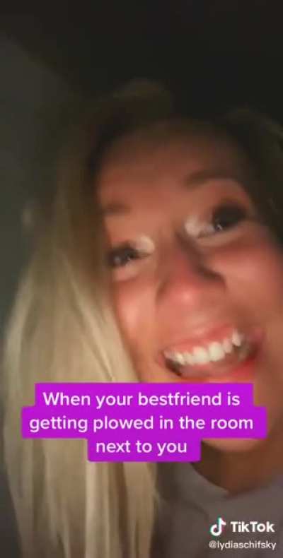 Best friend getting her cheeks clapped in the next room 😂 wonder what&rsquo;s next?❄️🐰🤴🏾