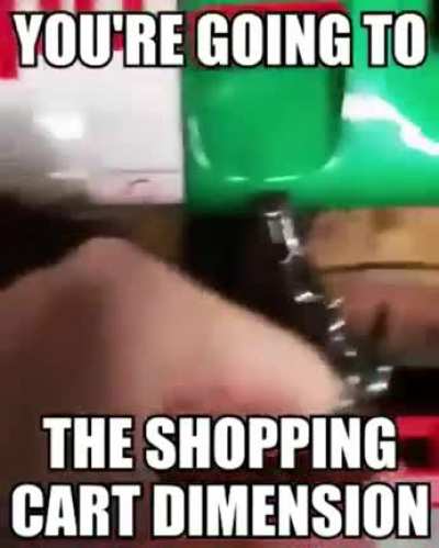 shopping cart dimension