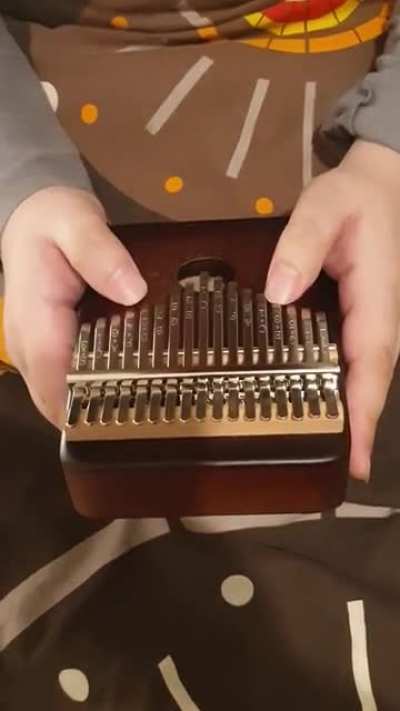 Learning how to play the Kalimba. Here&rsquo;s a cover of Elegy for the Ring